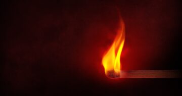 Match that is alight for an article on burning unsold stock can cost you your reputation